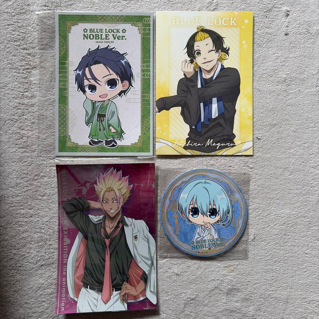 ☆匿名発送☆ ブルーロック ポストカード コースター 4点セット - メルカリ