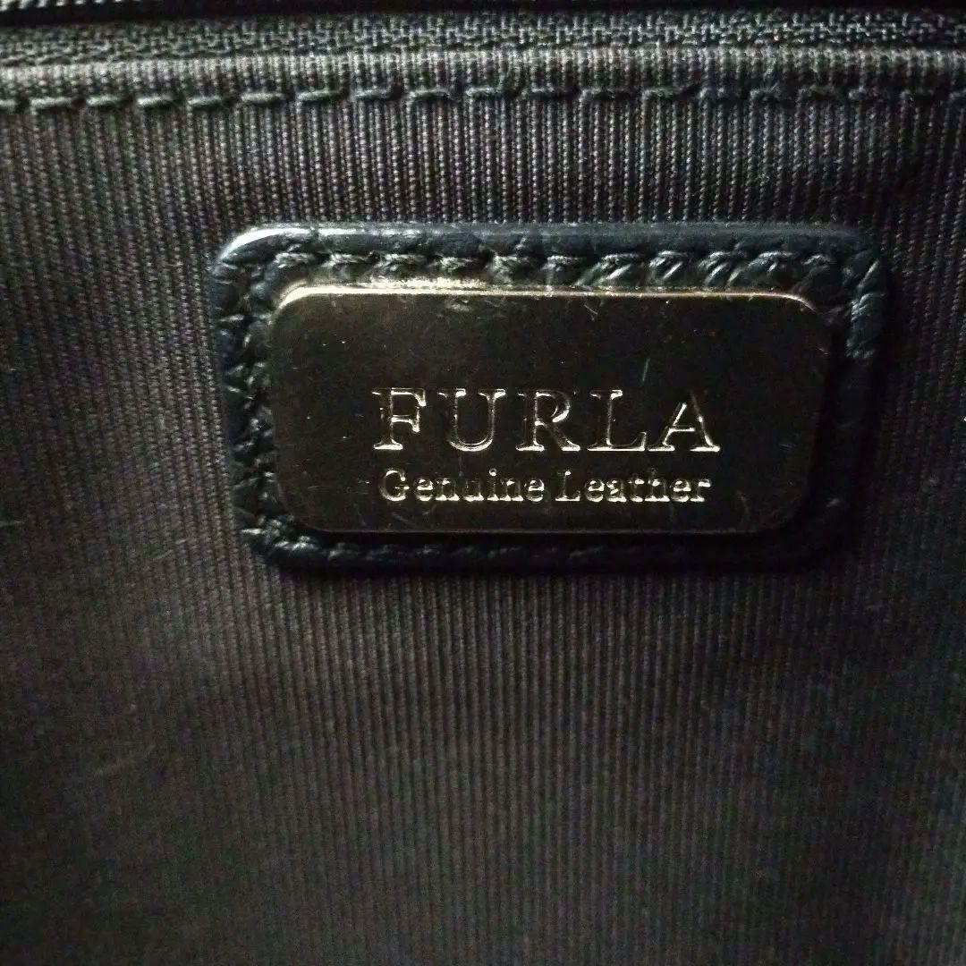 furlaフルラ フロー ショルダーバッグ 2way ブラック レザー