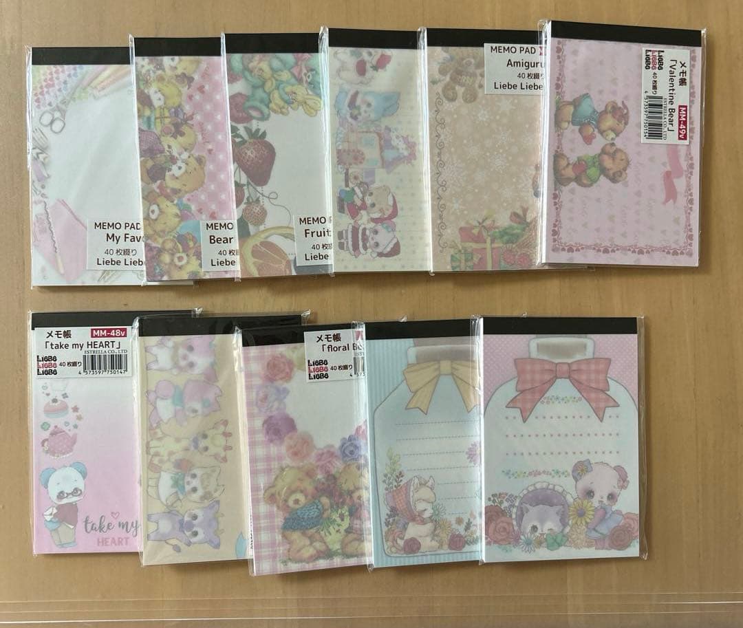 リーベ Liebe アイジュエル ayyjewel まとめ売り メモ類 大量