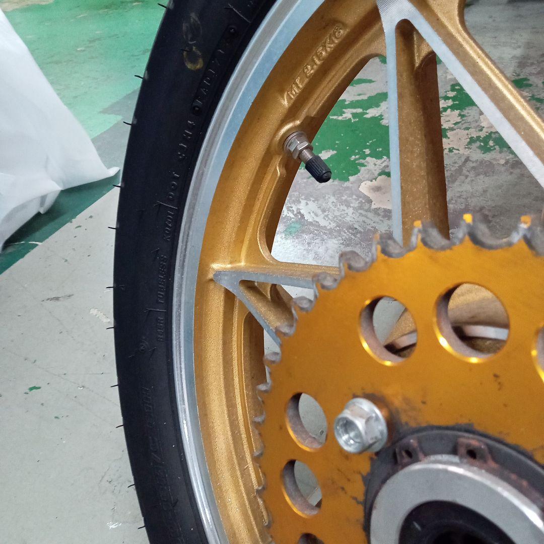 CB400F ヨンフォア キャストホイール 前後1台分 CB400F ハヤシキャスト