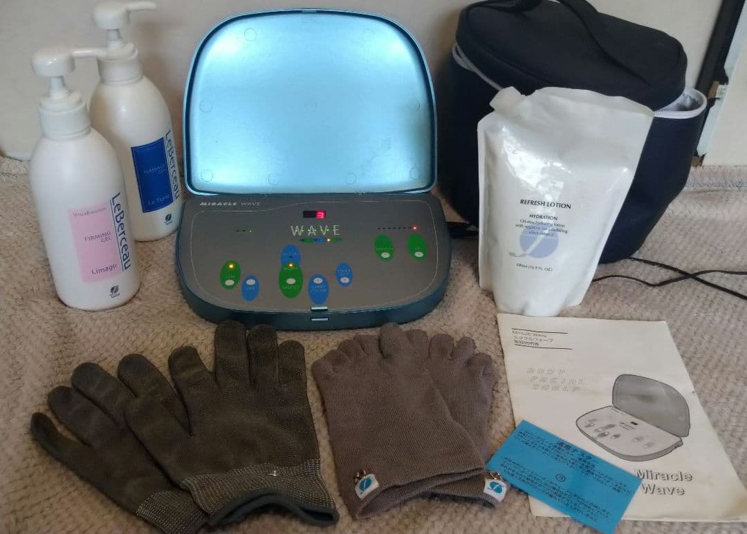 通電確認済】フレキシア ミラクルウェーブ MIRACLE WAVE 美顔器