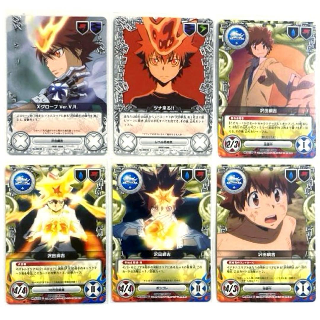 家庭教師ヒットマンREBORN! CCG 沢田綱吉 6枚セット - メルカリ