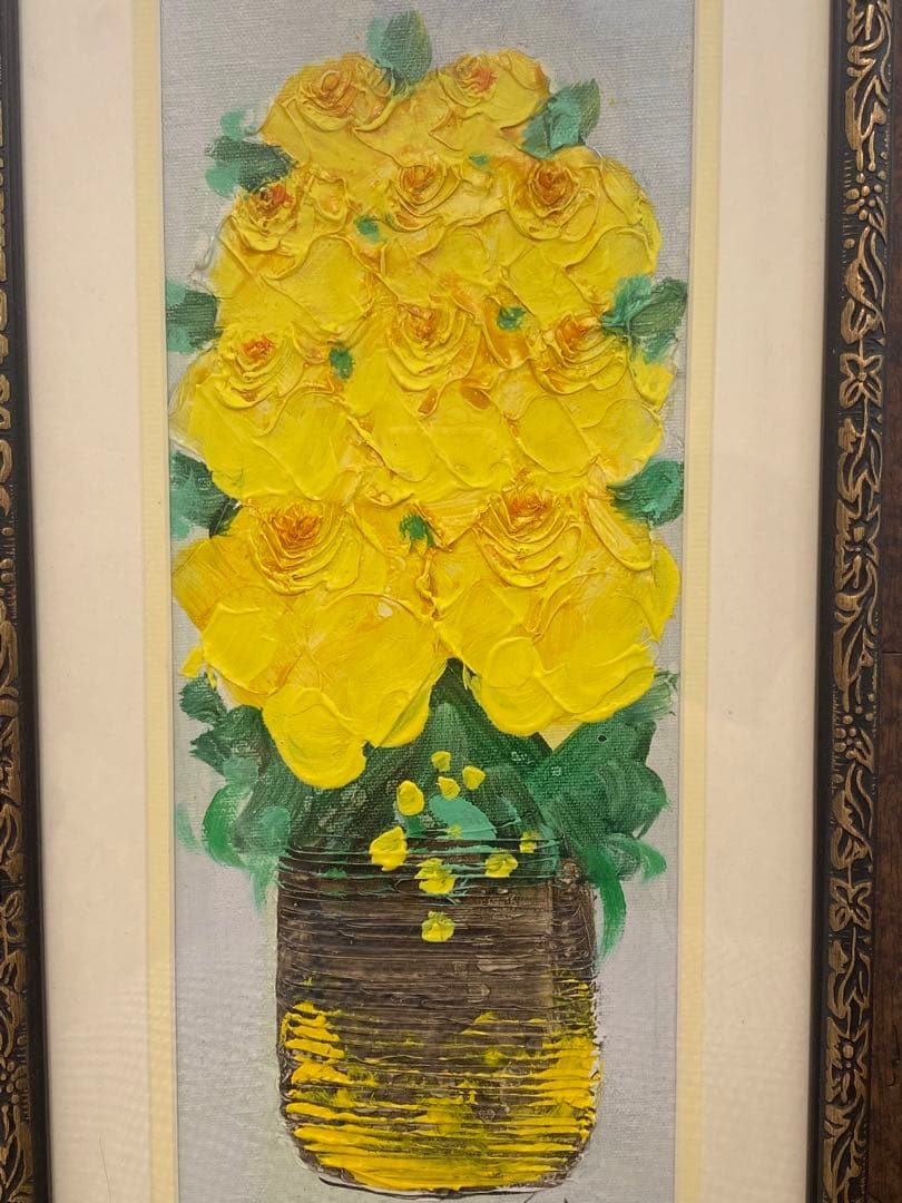 油彩画 李松子（Lee Song Ja)