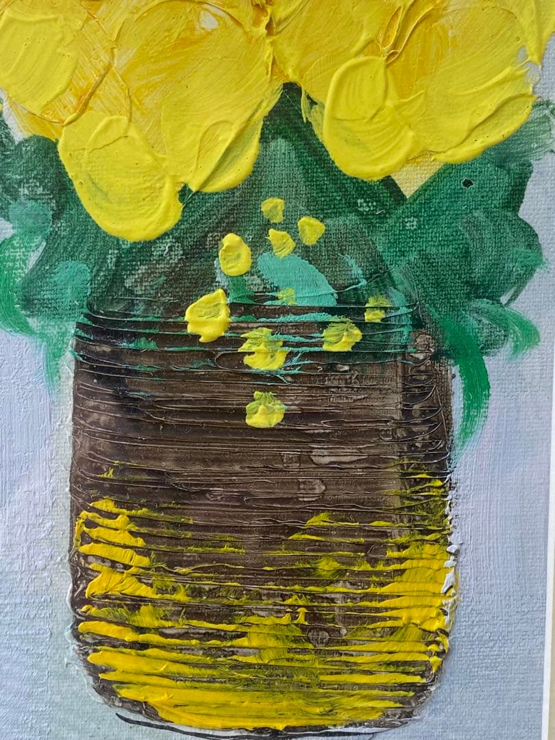 油彩画李松子（Lee Song Ja)