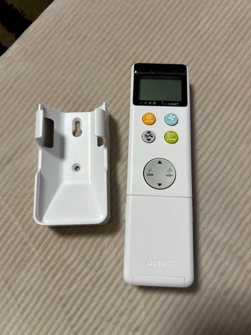 ODELIC シーリングファン WF249+WF737 30cm延長パイプ 中古