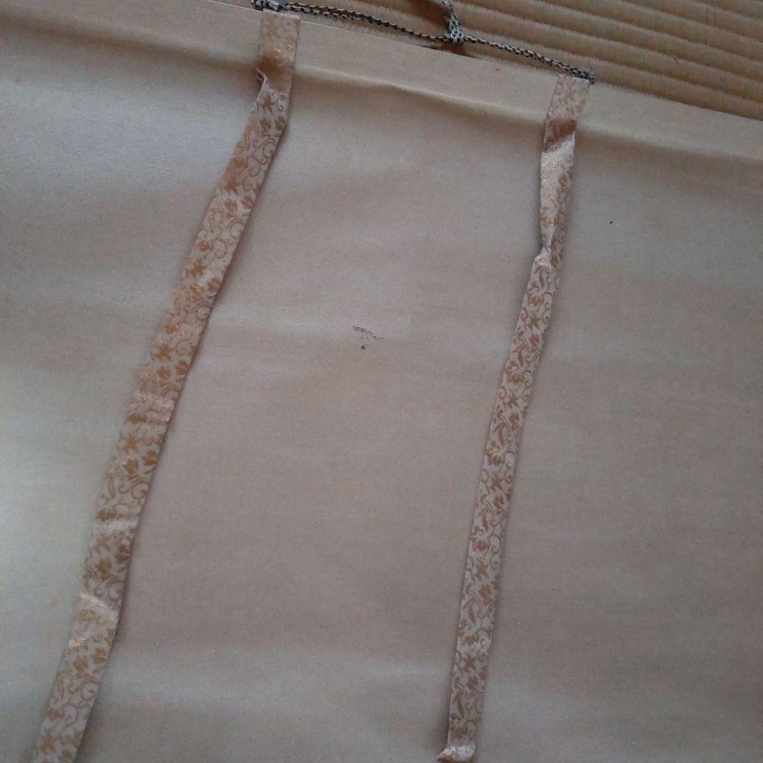 掛け軸 川崎小虎？ 笹に叭々鳥 ばらに雀 秋の月 3本