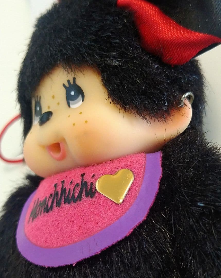 モンチッチ オトナラボ 黒 マスコット キーチェーン レア mm