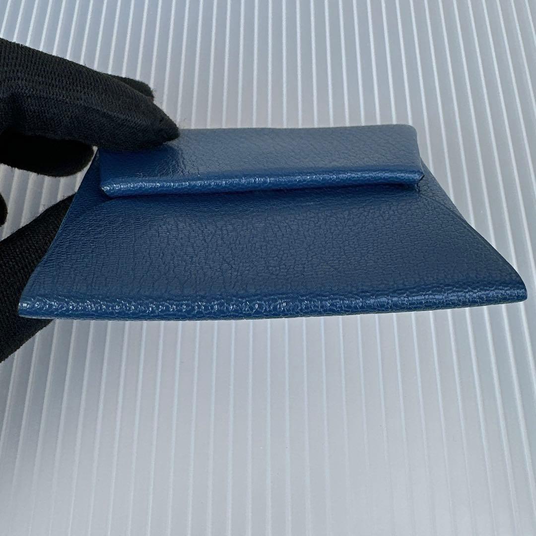 極美品　HERMES エルメス バスティア レザー　ケース 小銭入れ