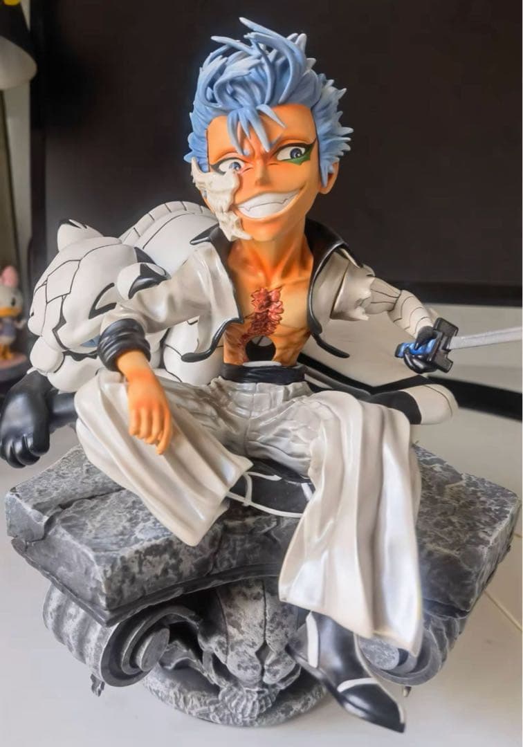 BLEACH 黒衣少年図グリムジョー 1/6ガレージキット ガレキ スタチュー⑧