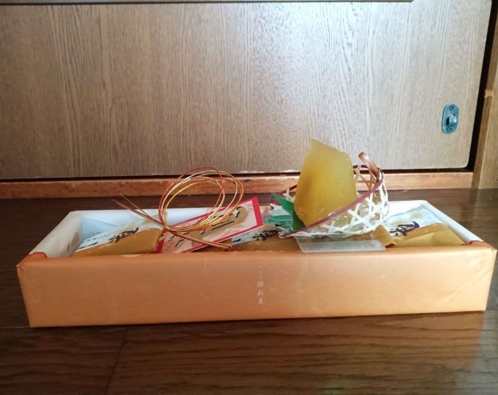 ケース付き 実物大 和乃心 撰彩菓 栗羊羹 食品サンプル - メルカリ