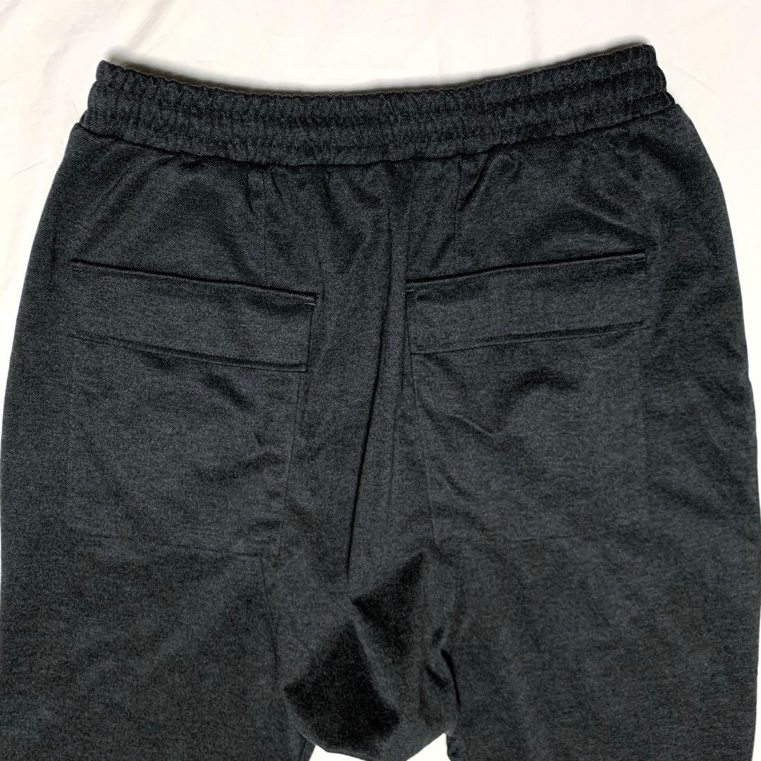 CTHY シティ ウールライク センターシーム ワイド アンクル サルエルパンツ