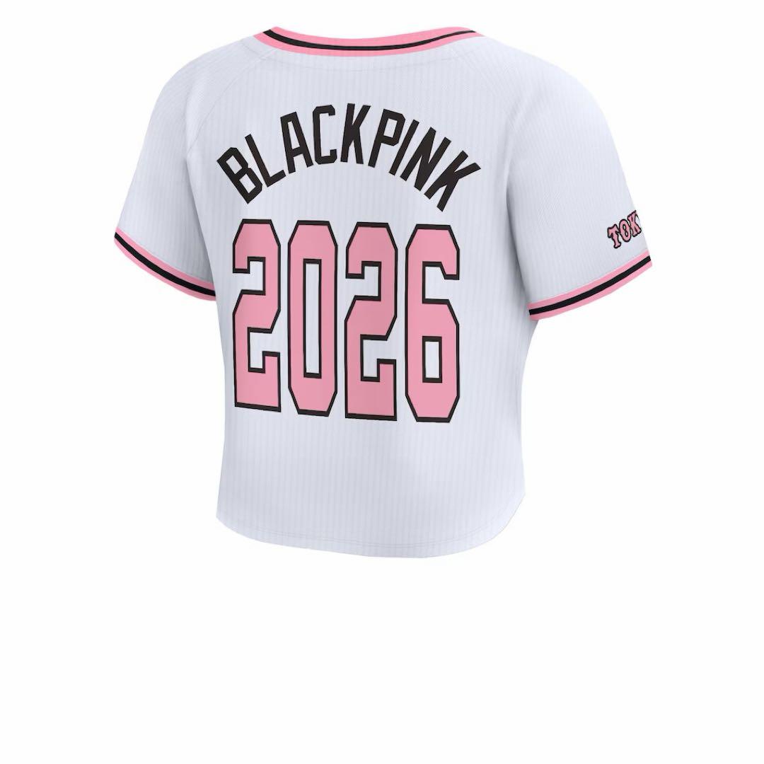 新品未開封】読売ジャイアンツ×BLACKPINK ユニフォーム クロップド L