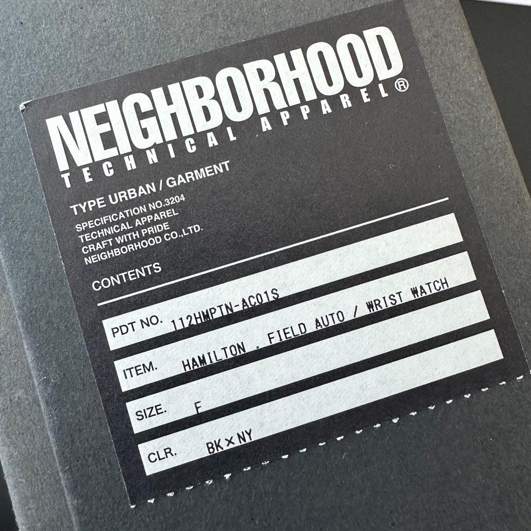 HAMILTON × NEIGHBORHOOD × PORTER 自動巻腕時計