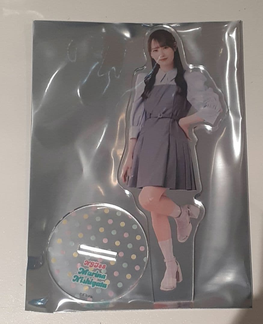 NGT48☆西潟茉莉奈☆アクリルスタンド☆2025年8月ver. シアターくじ