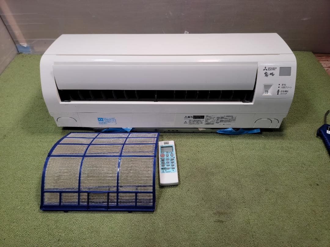 神奈川県内は無料工事、配送付き、室外機セット)三菱電機6畳 保証あり