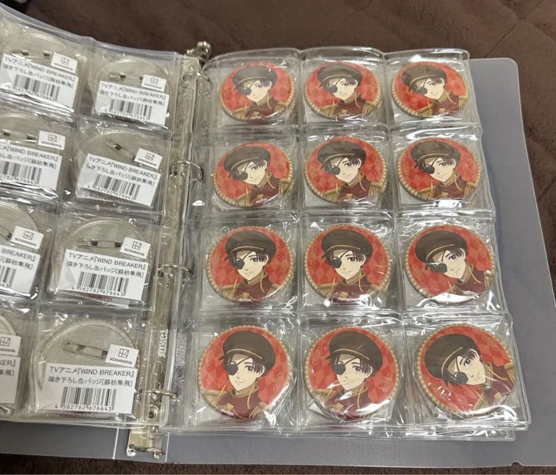 WIND BREAKER 蘇枋隼飛 缶バッジまとめ売り80点程