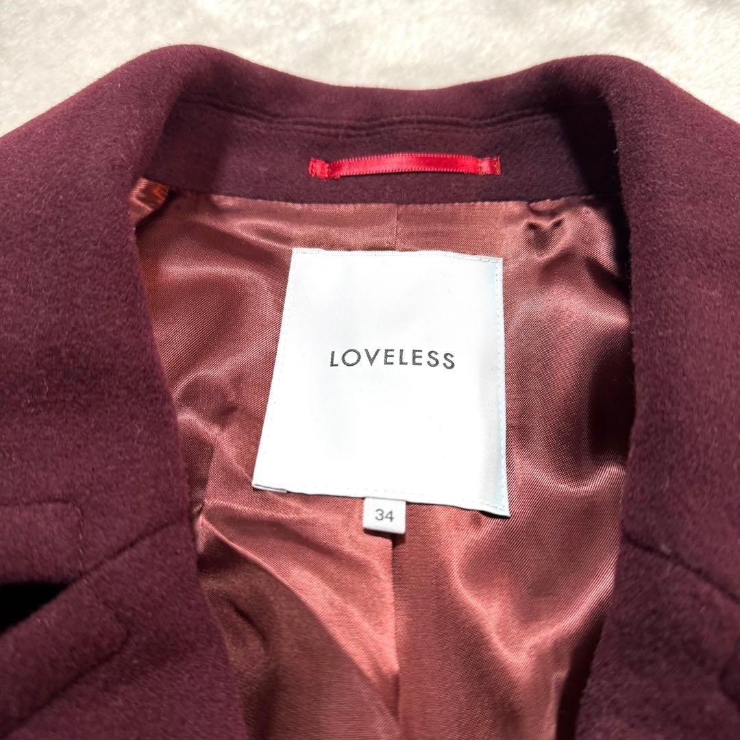 未使用級】LOVELESS チェスターコート 中村アン着用 - メルカリ
