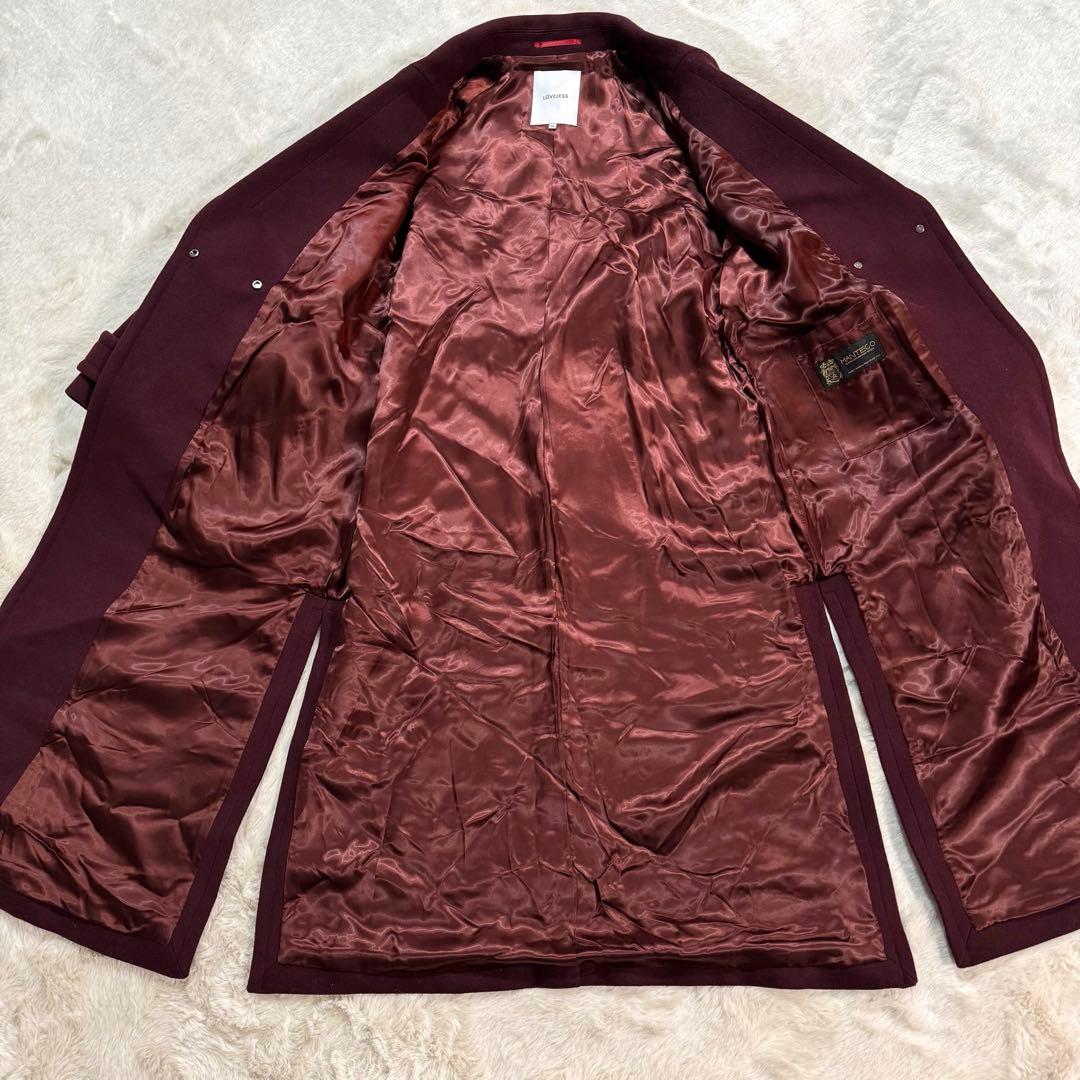 未使用級】LOVELESS チェスターコート 中村アン着用 - メルカリ