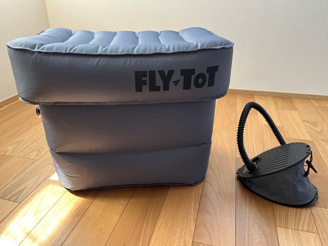 フライトット2.0 Plus FLY-TOT フットレスト 電動空気入れ FLYTOT