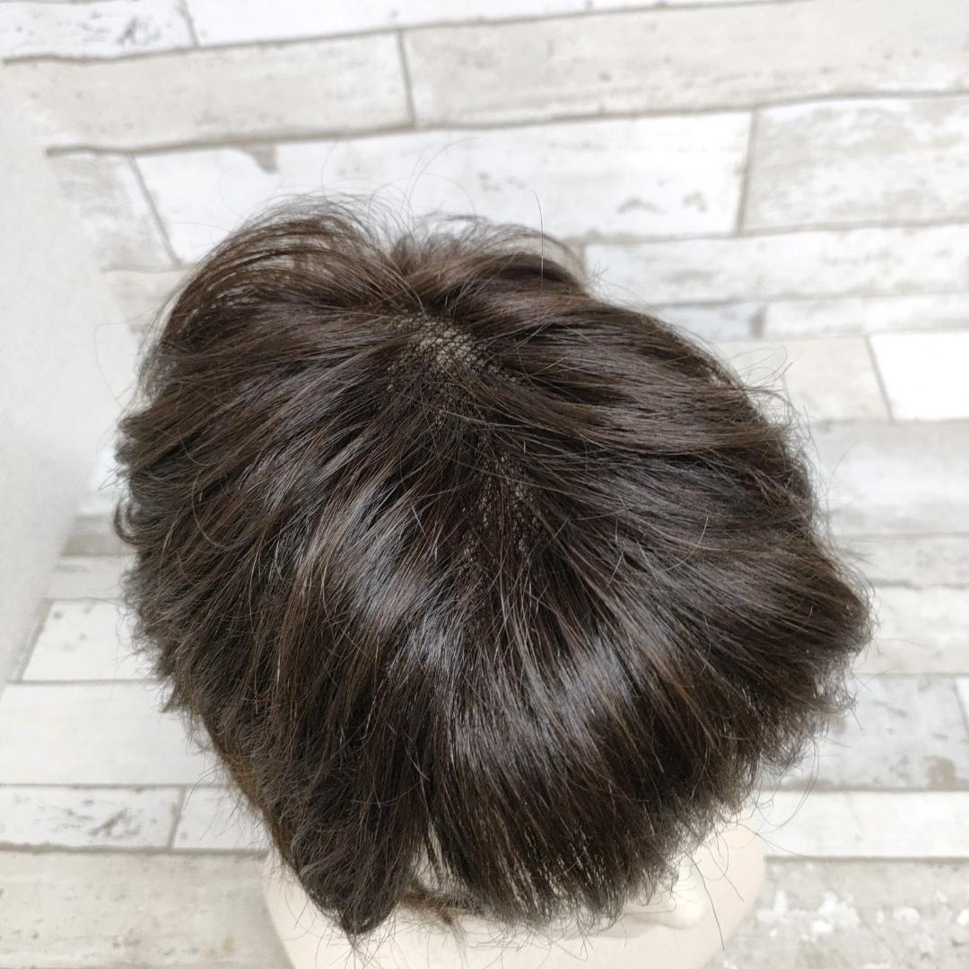 W03 ハーフ ウィッグ VALAN VM20 F3 フォンテーヌ ブラウン系