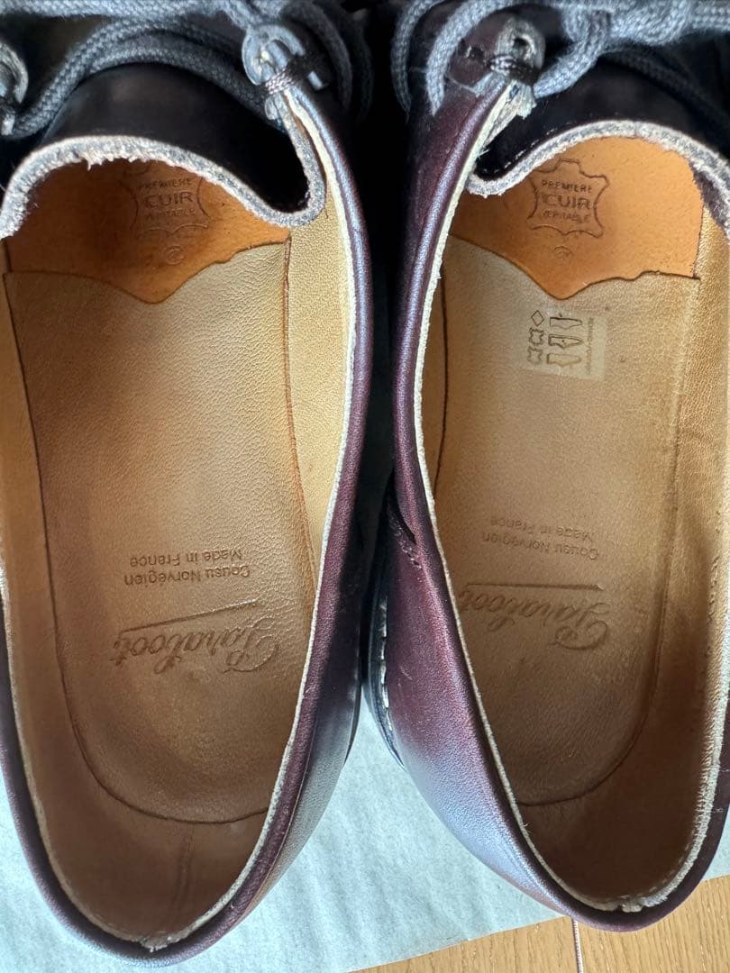 靴 paraboot MICHAEL 38.5(23cm) cafe