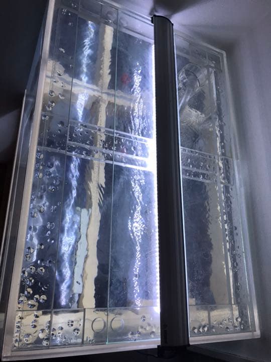 引取限定 900×600×550 人気 特注アクリルオーバーフロー水槽セット