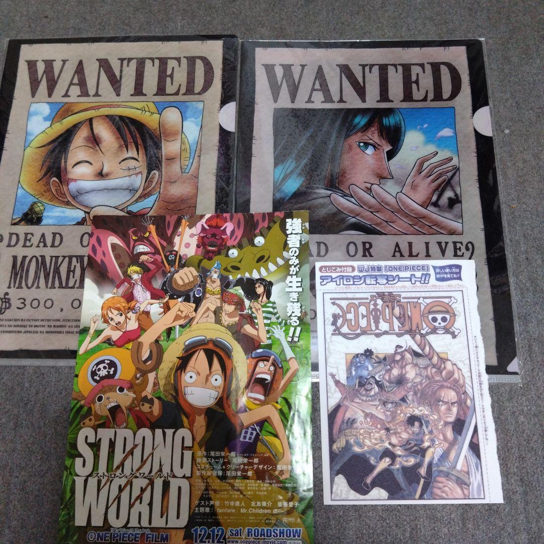 ONE PIECE クリアファイルセット - メルカリ