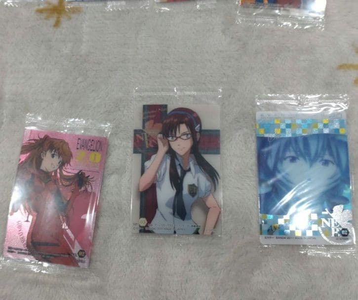 大量！ 114枚 （未開封58枚） エヴァンゲリオン ウエハース カード