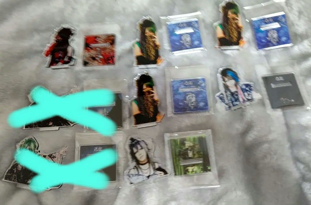 己龍　歴代　衣装胸像アクリルスタンドアクスタ