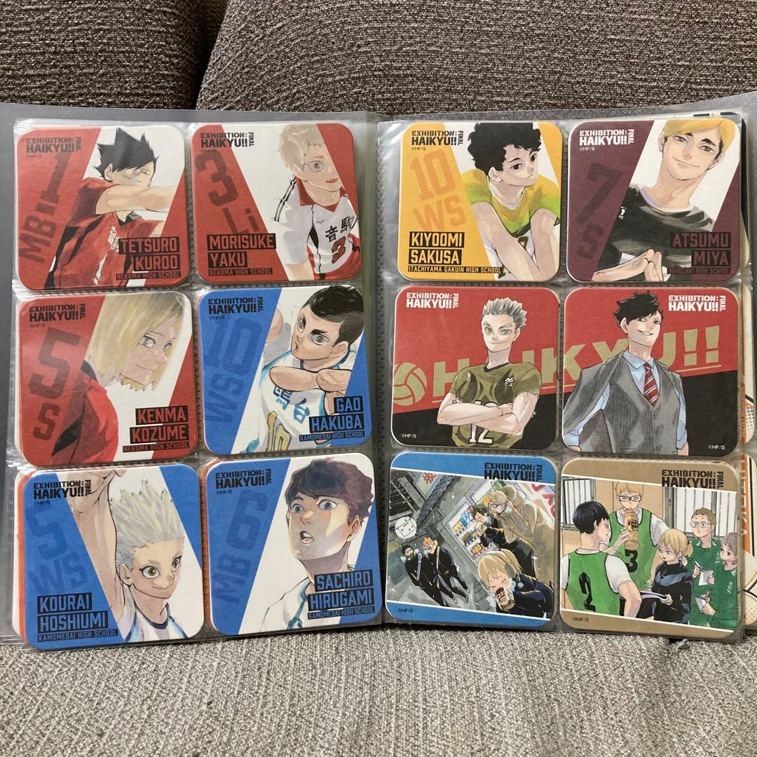 ハイキュー !! 展 アートコースター 第5弾 ボックス特典付き