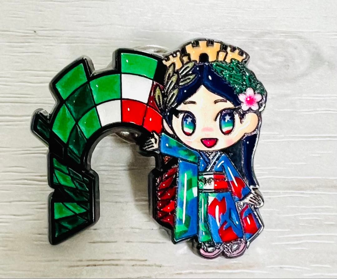 大阪関西万博 イタリア館 ピンバッジ イタリアちゃん - メルカリ 大阪