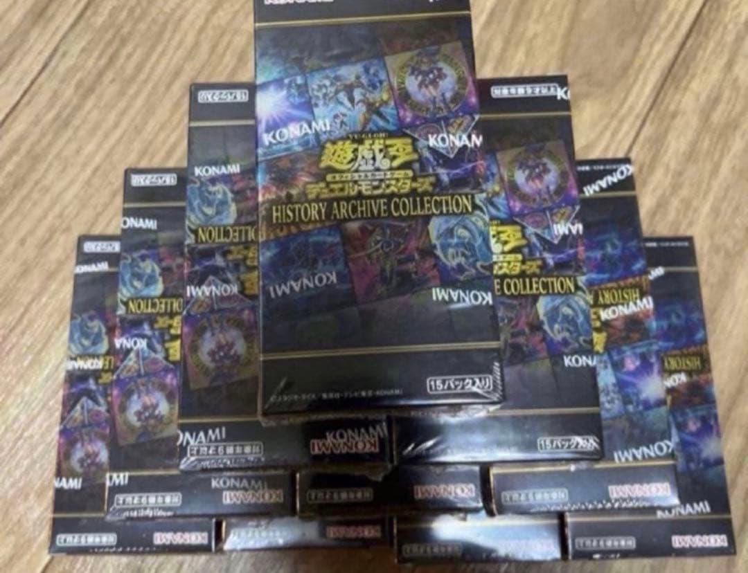 遊戯王 ヒストリーアーカイブコレクション10box シュリンク付き - メルカリ