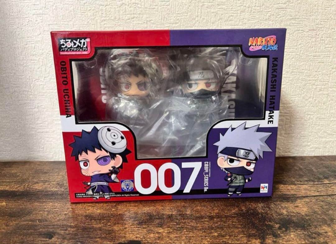 NARUTOちみメガバディシリーズ はたけカカシ&うちはオビト