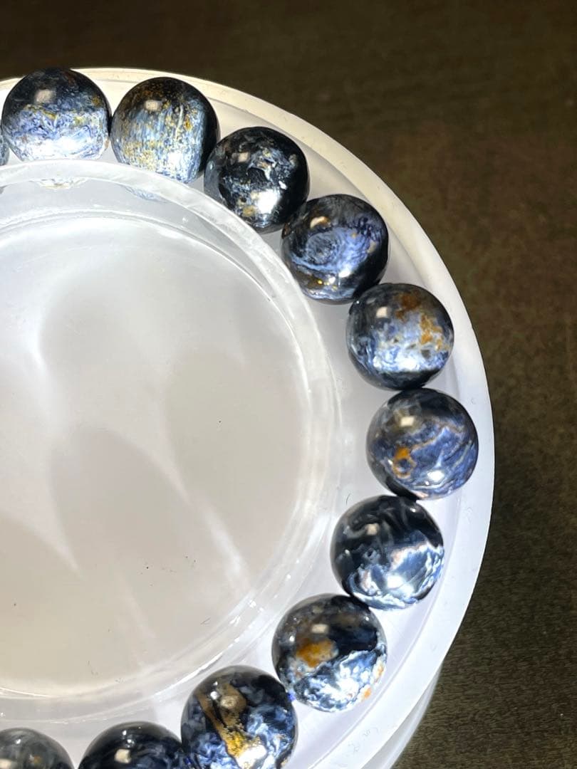 【新入荷】ブルーピーターサイトブレス10㎜（新品未使用）油絵　シャトヤンシー