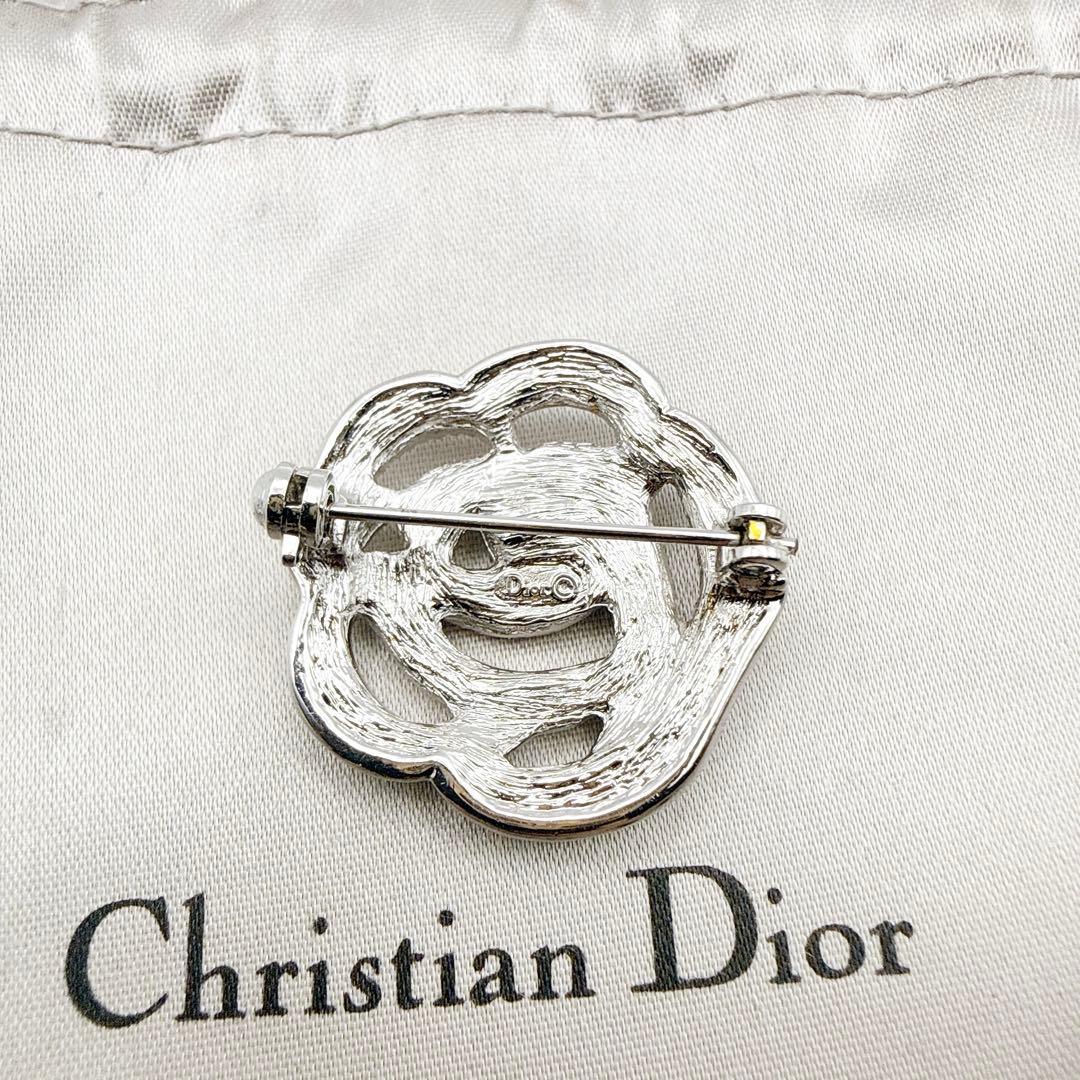 2950-3 人気✨Dior ブローチ CD ロゴ 希少 刻印