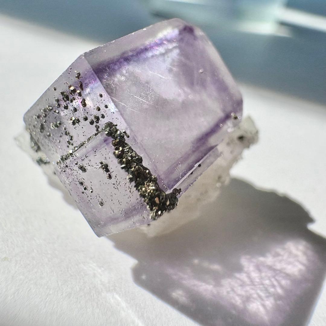 463 中国ヤオガンシャン産フローライト