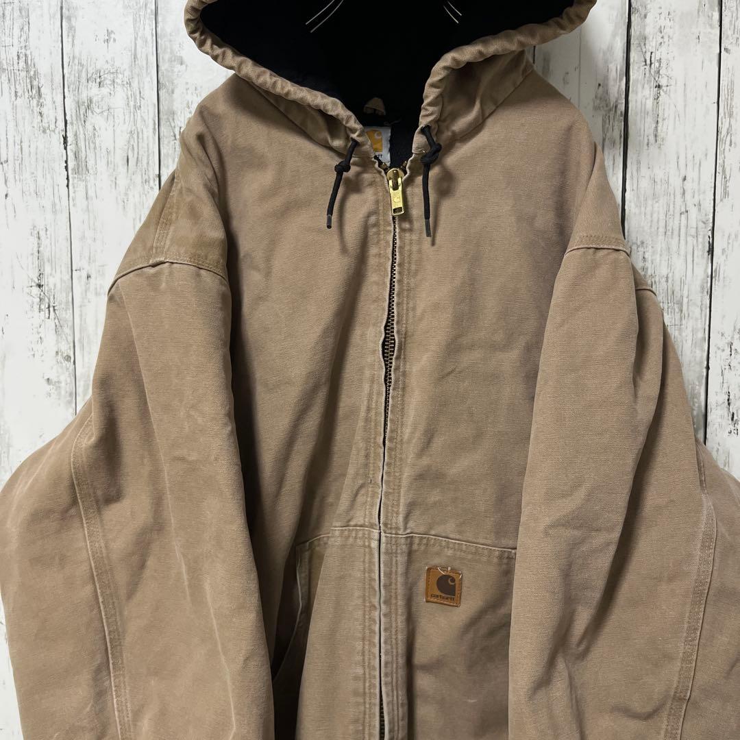 C2637 Carhartt アクティブジャケット ベージュ.