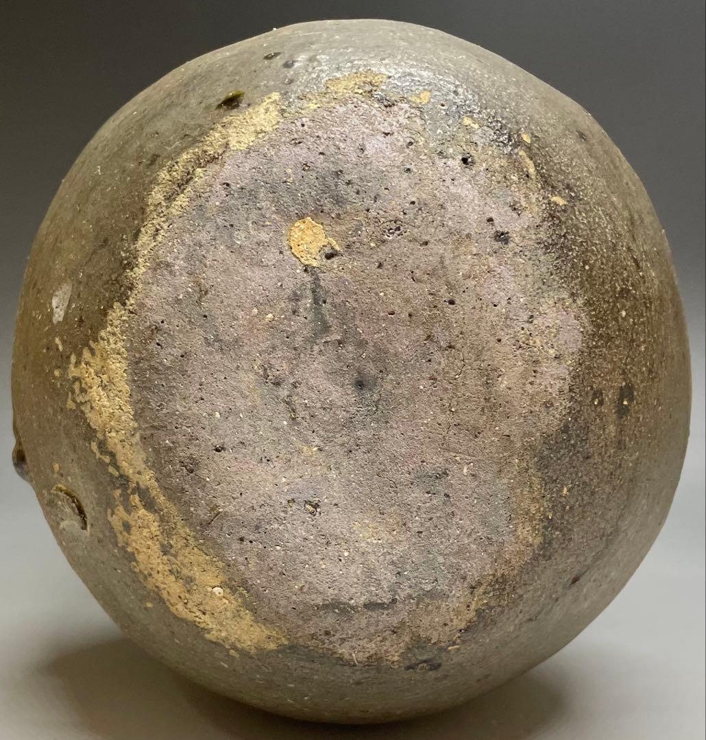 須恵器 新羅 長頸壷 自然釉 L691