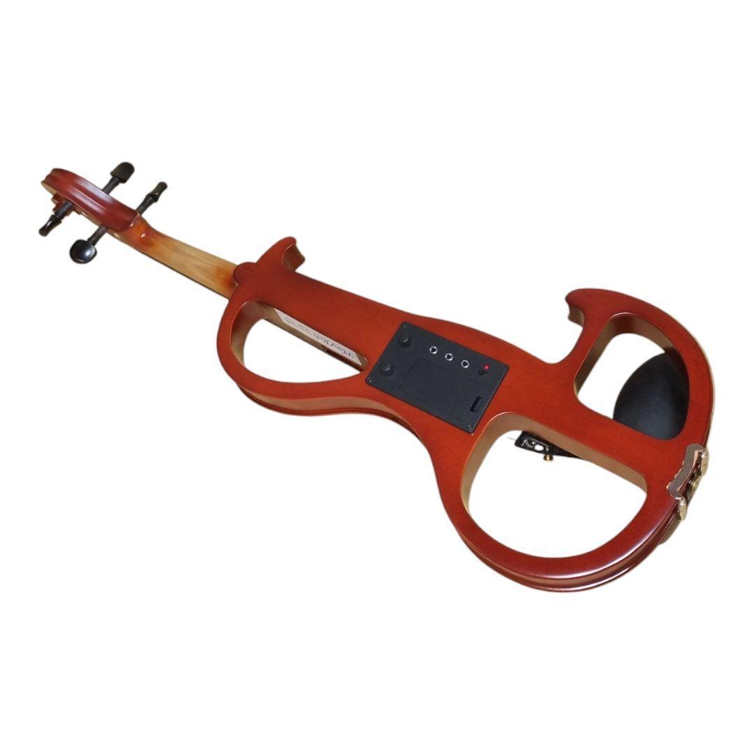 美品 PLAYTECH PSV100BR エレクトリックバイオリン 4/4サイズ