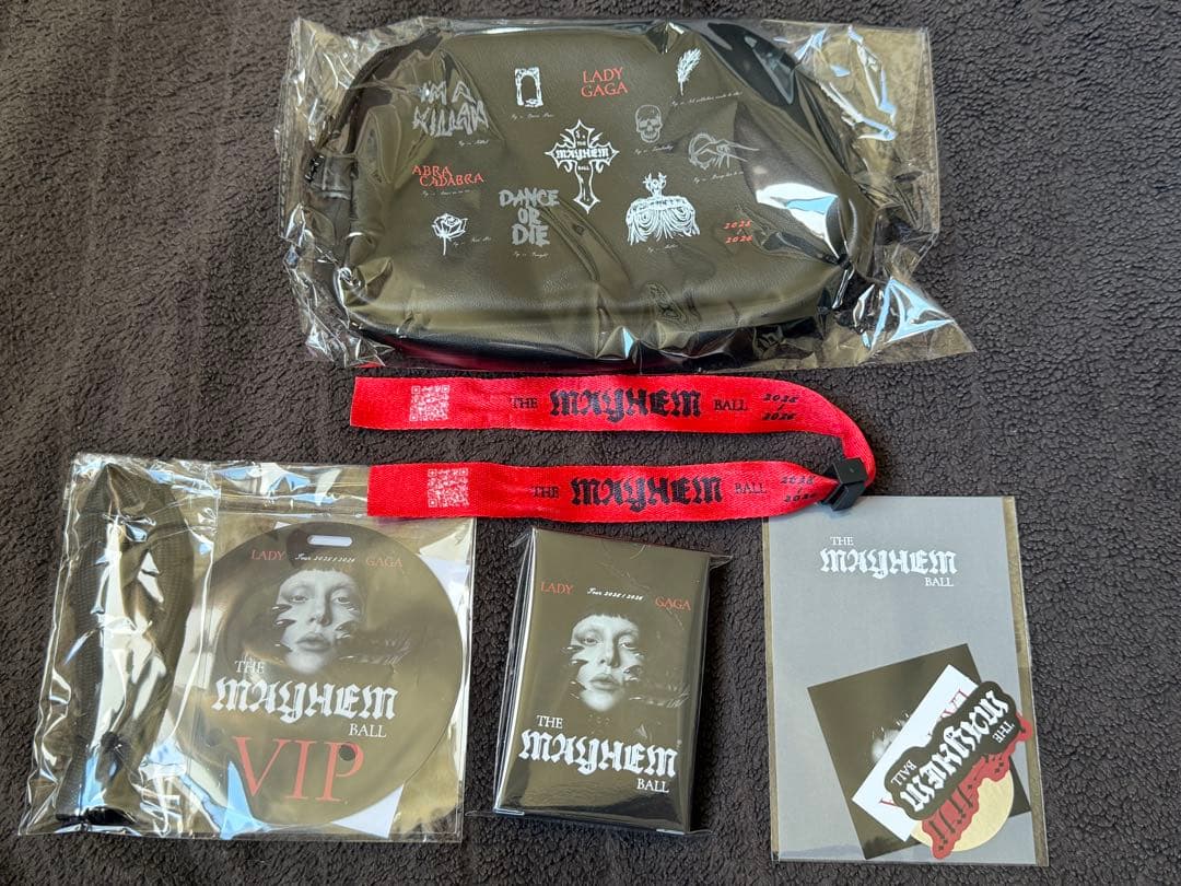 Lady Gaga The Mayhem Ball VIP Merchセット - メルカリ