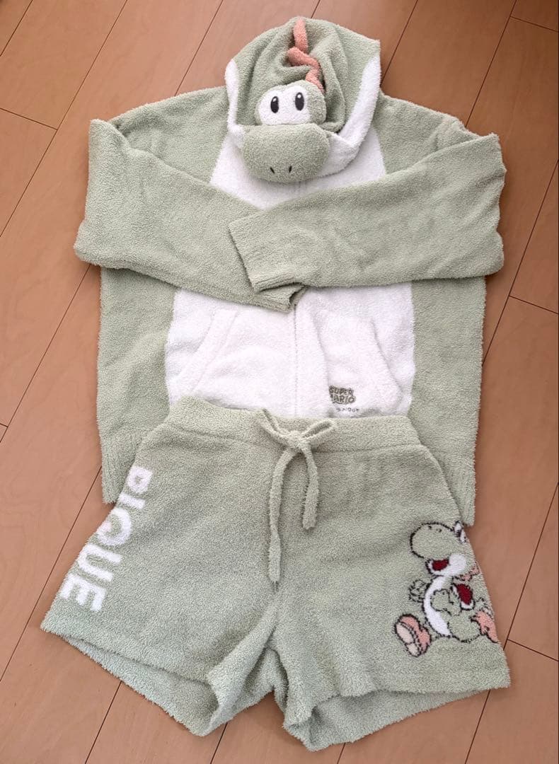 ジェラートピケ ヨッシー ルームウェア 上下セット