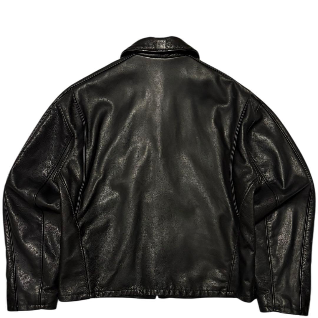 美品/廃盤品✨schott トラッカージャケット 652 本革 ブラック 42