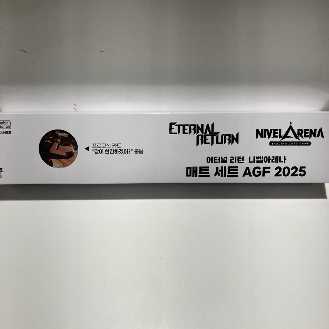 韓国 AGF 2025 二ベルアリーナ プレイマットセット 勝利の女神NIKKE