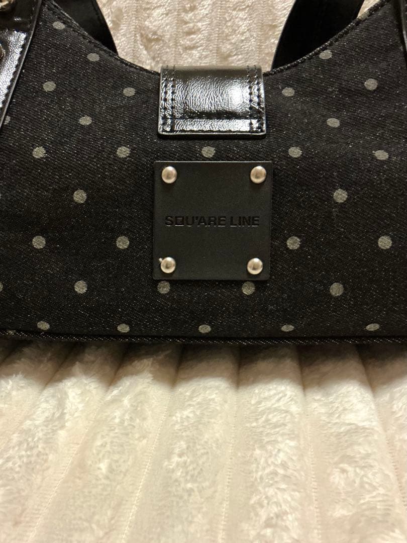 squareline スクエアライン　ノジア　ドット　ショルダーバッグ
