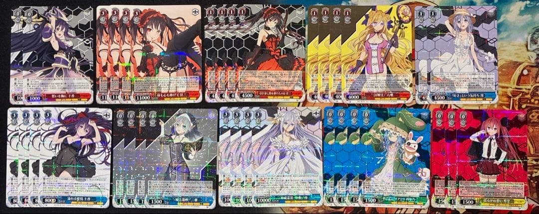 ヴァイス　デート・ア・ライブ　RR以下　セミ4コン　おまけ先後マーカー