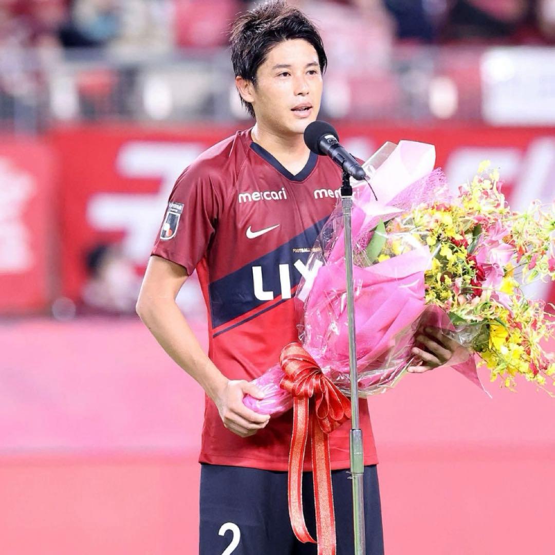 2020 鹿島アントラーズ 内田篤人 ホームユニフォーム アウト