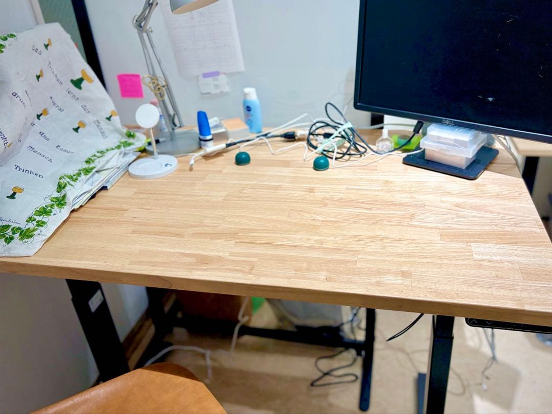 KANADEMONO THE TABLE ナチュラル × スマート電動昇降