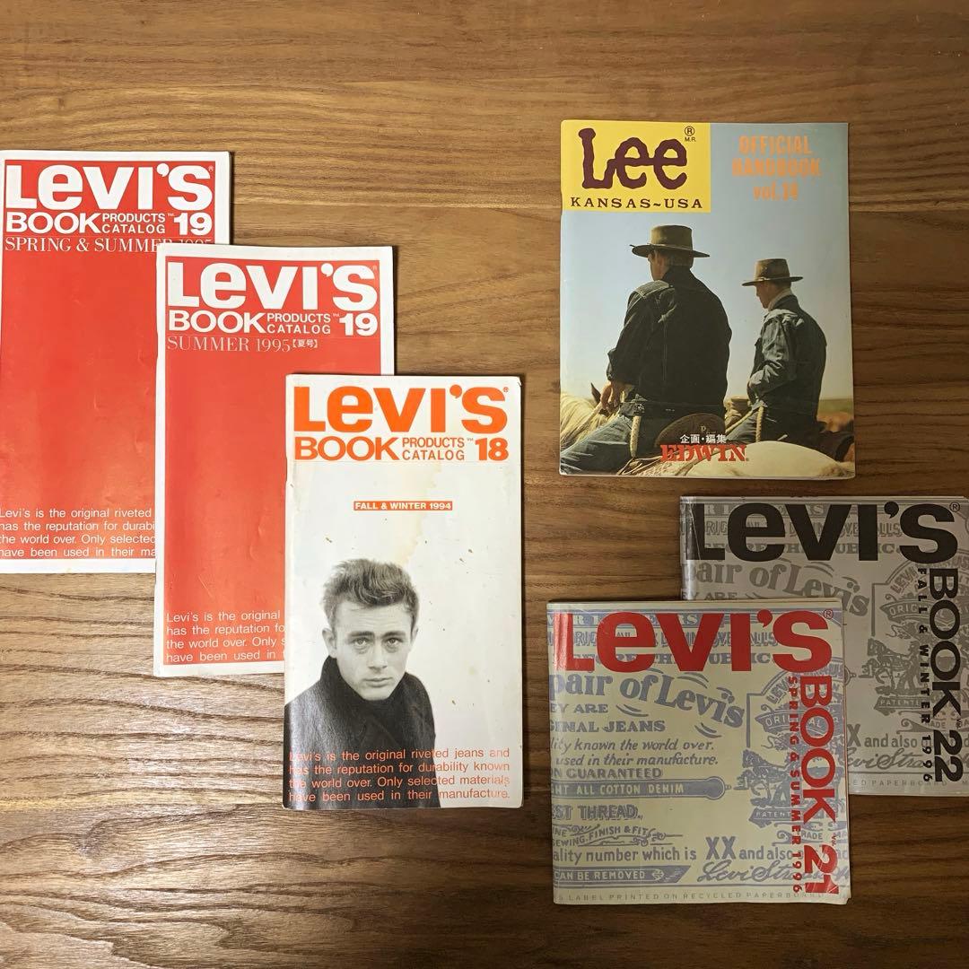 Levi's BOOK リーバイス Lee カタログ 1994年-1996年 - メルカリ