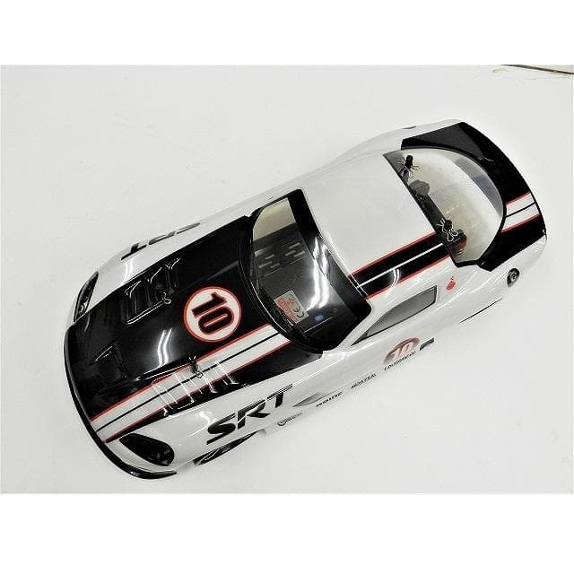 ターボ機能付き 1/10 ドリフトラジコンカー D001 白 スペアボディー付