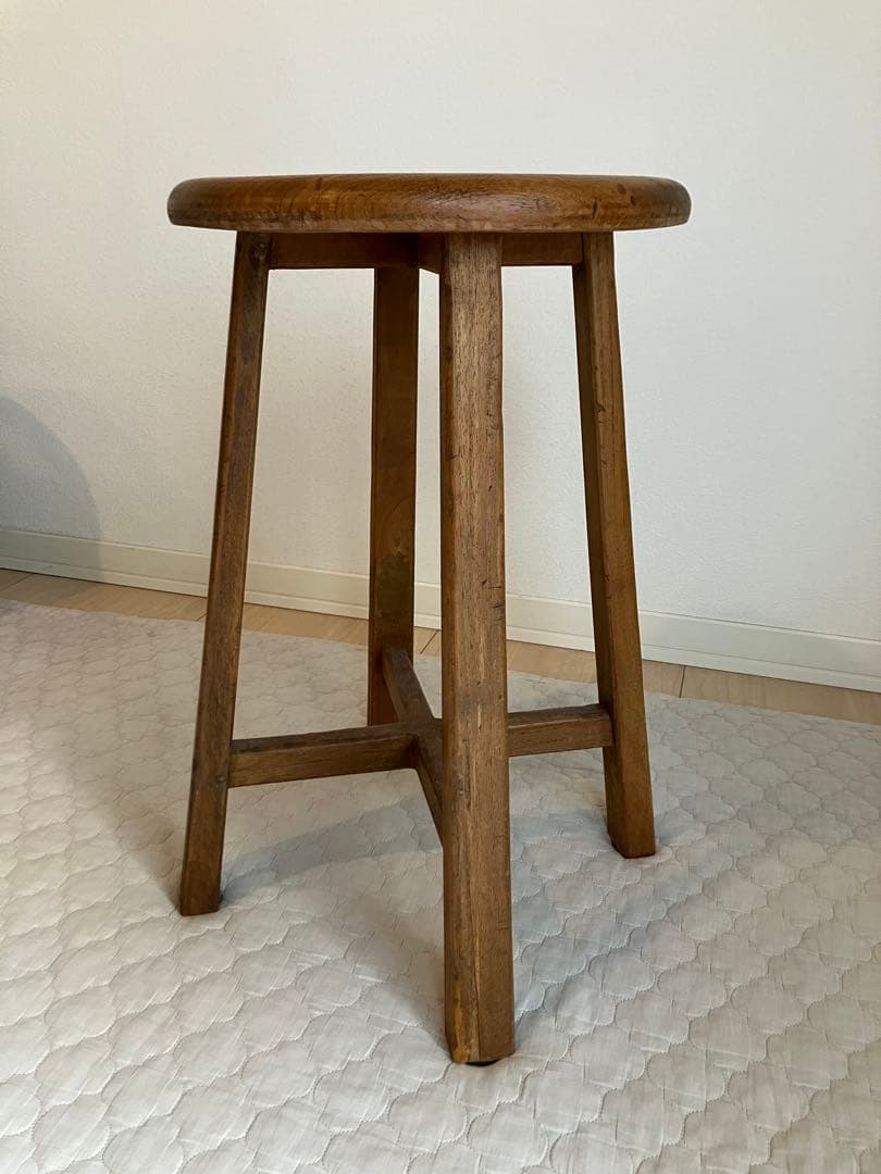 old maison VINTAGE スツール 丸椅子